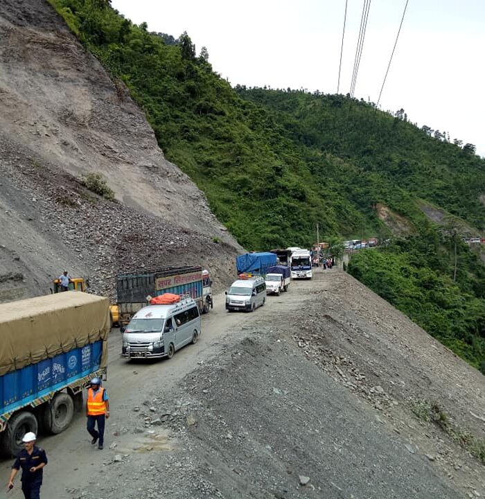 Two-way traffic resumes on Narayangadh-Muglin section