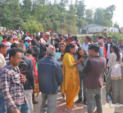 धादिङमा काँग्रेसले लालकिल्ला भत्काउदै विजयको झण्डा फहरायो ।