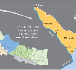 किन पठाइएन नयाँ चुच्चे नक्सा अन्तराष्ट्रिय नियोगमा ?