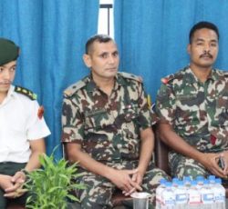 अङ्कुरम् एकेडेमीमा नेपाली सेनाको ‘राष्ट्रिय सेवा दल’ कार्यक्रम सुरु
