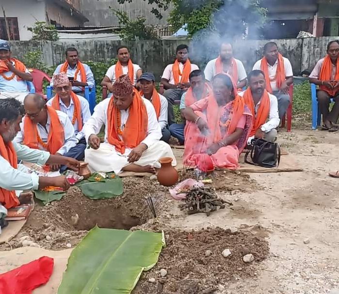 कोल्हवीमा करोडौंको लागतमा एकीकृत भवन निर्माण हुँदै