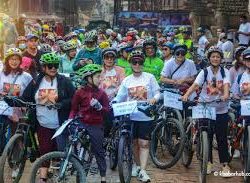 काठमाडौँबासीलाई कोटिहोमको निम्तो दिन साइकल र्‍याली